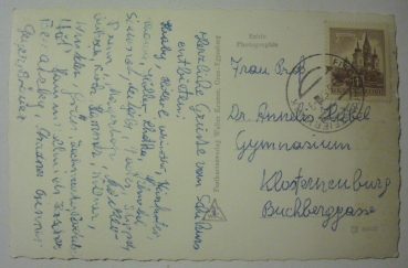 Ansichtskarte Wintersportplatz Fischbach, Steiermark (1962)